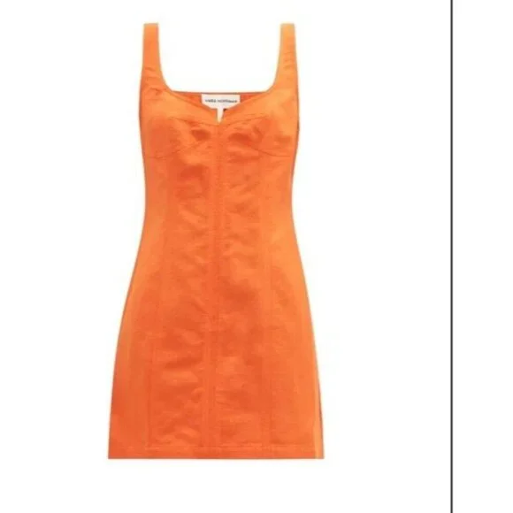 Mara Hoffman Anita Orange Mini Dress - Picture 6 of 13